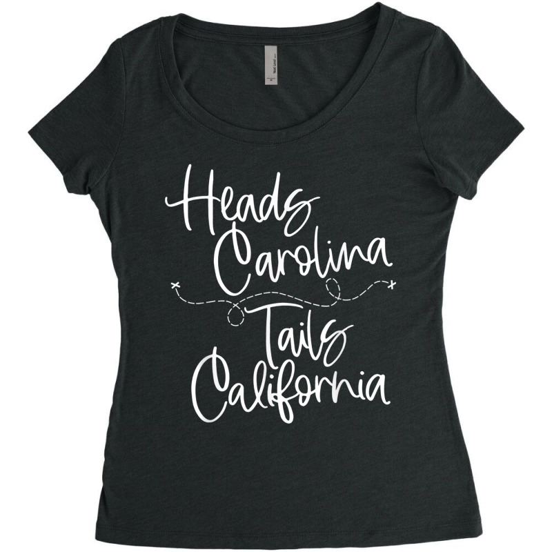 Vintage Heads Carolina Tail California Summer Beach Paradise Women's Triblend Scoop T-shirt by DarionMurray | Artistshot