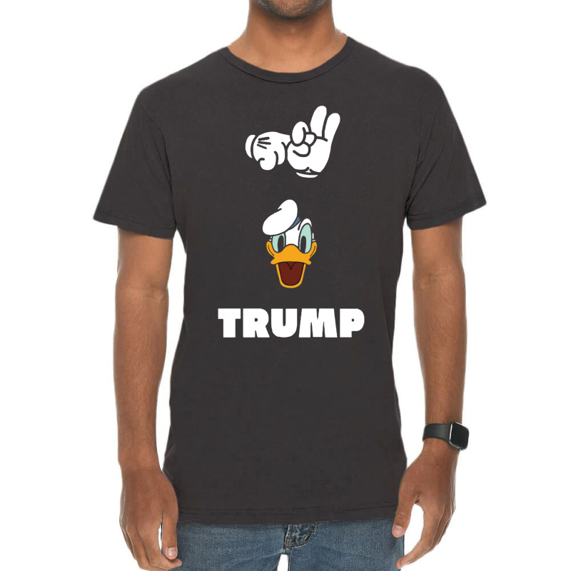 F Ck Donald Trump Vintage T-Shirt by Evelyn D Adkins | Artistshot