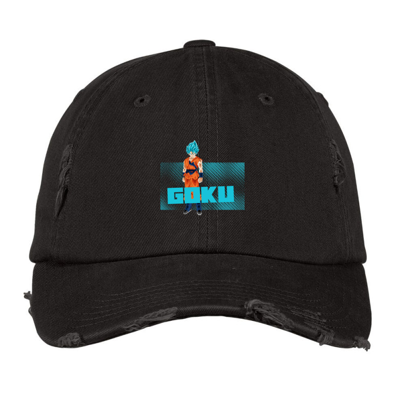 Goku Drip Vintage Cap by Antonio B Kinder | Artistshot