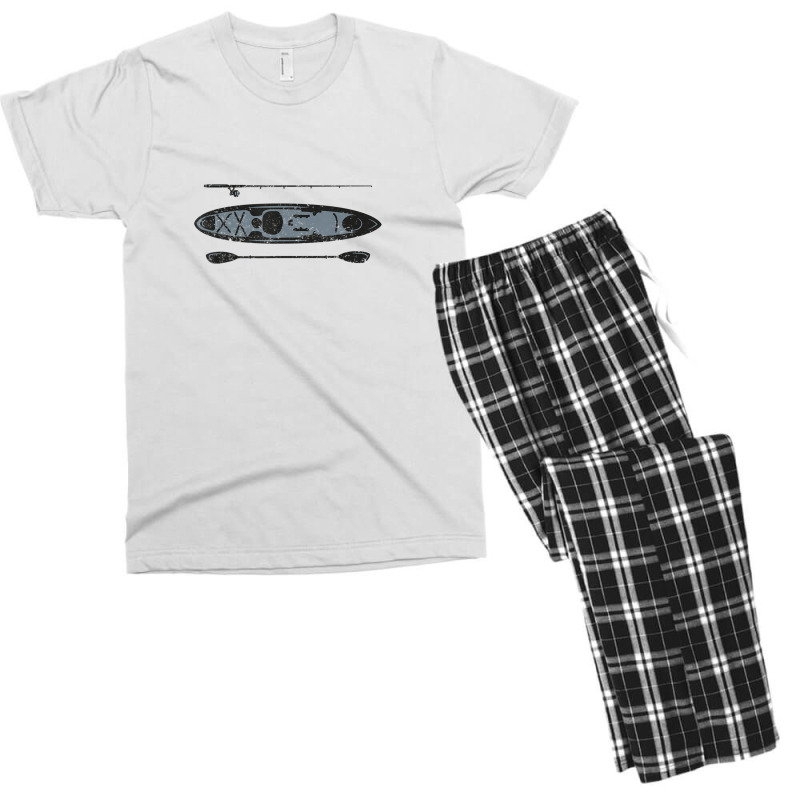 Kayaking And Fishing Kayak Bass Fishing Men's T-shirt Pajama Set | Artistshot