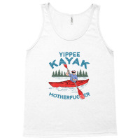 Kayak Yippee Kayak Men Canoeist Kayaking Tank Top | Artistshot