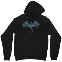 Dragon Word Art Dungeon Crawler Rpg Dm Gaming Unisex Hoodie | Artistshot