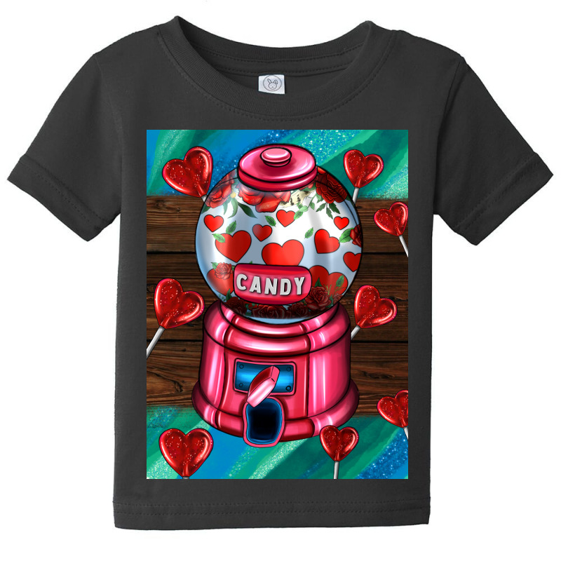 Candy Machine  With Heart Candies  Air Baby Tee | Artistshot