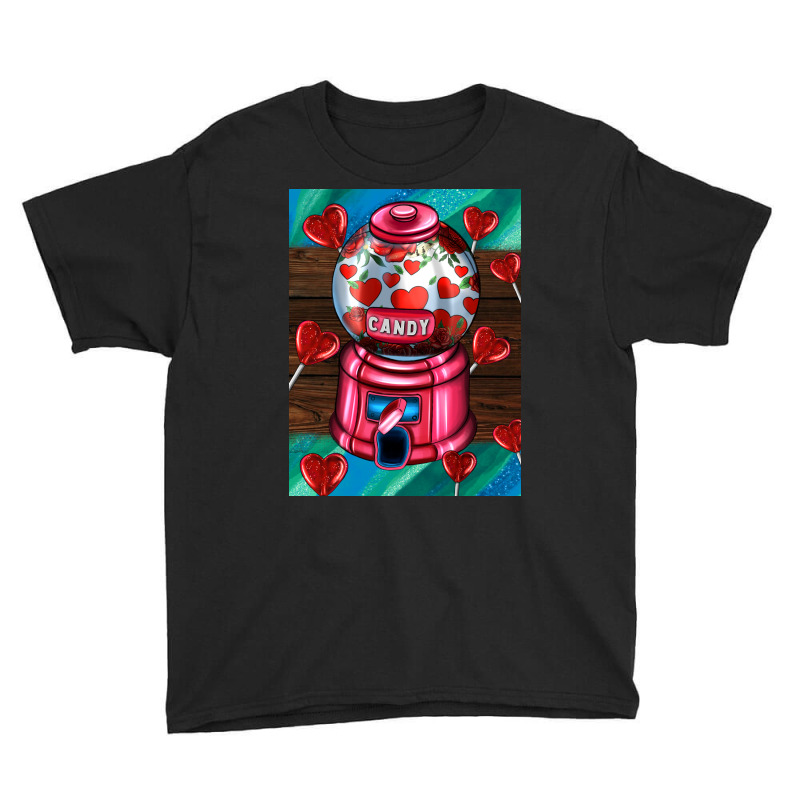 Candy Machine  With Heart Candies  Air Youth Tee | Artistshot