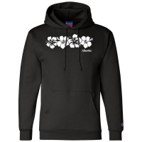 Hibiscus Flower Hawaii Aloha Hawaiian Retro Beach Girls Boys Champion Hoodie | Artistshot