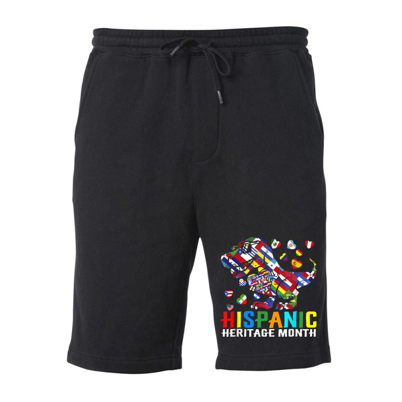 Hispanic Heritage Month Dinosaur Kid Boy Girl Toddler Latino Fleece Short | Artistshot