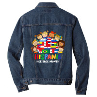 Hispanic Heritage Month Kids Boy Girl Toddler Latino Men Denim Jacket | Artistshot