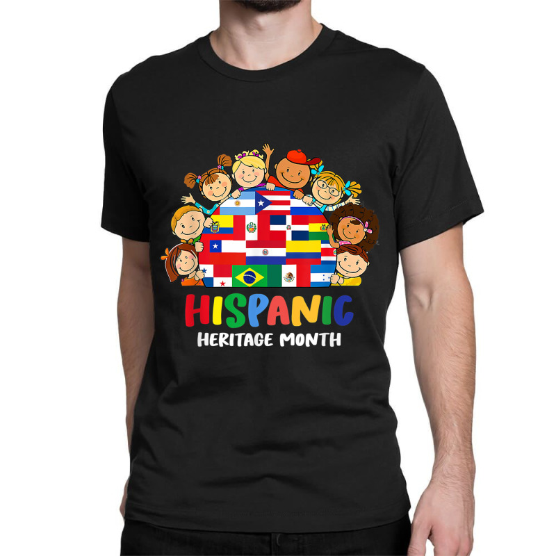 Hispanic Heritage Month Kids Boy Girl Toddler Latino Classic T-shirt | Artistshot