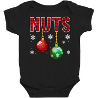 Chest Nuts Matching Chestnuts Funny Christmas Couples Nuts T Shirt Baby Bodysuit | Artistshot