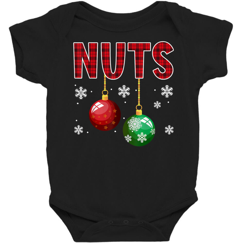 Chest Nuts Matching Chestnuts Funny Christmas Couples Nuts T Shirt Baby Bodysuit | Artistshot