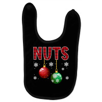 Chest Nuts Matching Chestnuts Funny Christmas Couples Nuts T Shirt Baby Bibs | Artistshot