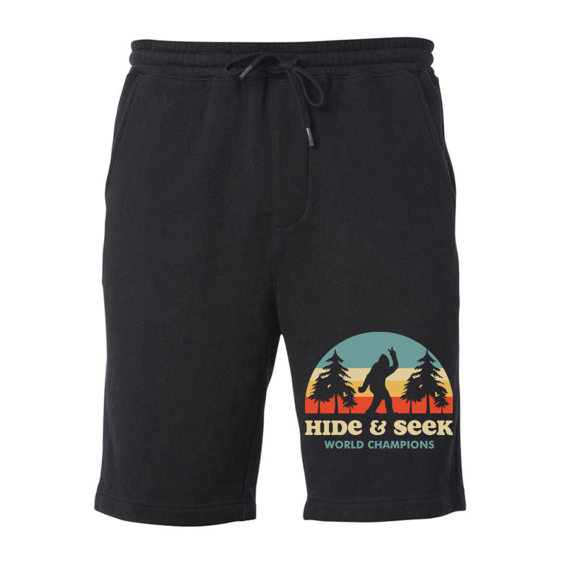 Hide And Seek World Champions Fleece Short by wilddres | Artistshot