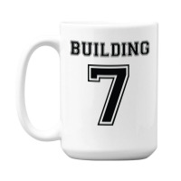 Building 7 Controlled Demolition 15 Oz Coffee Mug | Artistshot