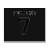 Building 7 Controlled Demolition Metal Print Horizontal | Artistshot