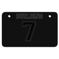 Building 7 Controlled Demolition Atv License Plate | Artistshot