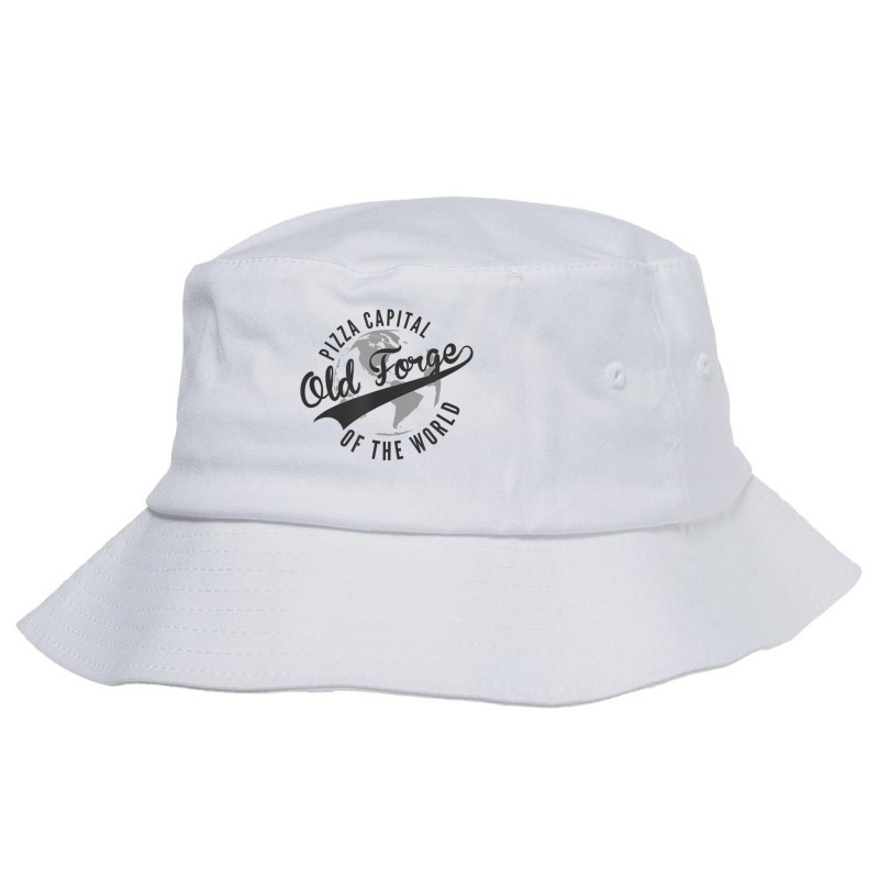 Old Forge Pennsylvania Pizza Capital Of The World Bucket Hat by ChristianLing | Artistshot