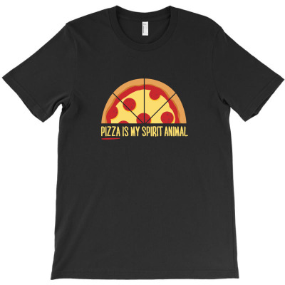 Pizza Is My Spirit Animal New T-shirt Designed By Baron Maulidi