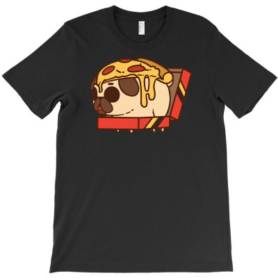 Pizza Pug. T-shirt Designed By Baron Maulidi
