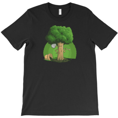 Plant A Tree T-shirt Designed By Baron Maulidi