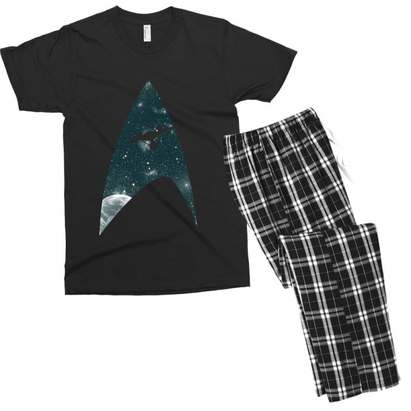 Space The Final Frontier Men's T-shirt Pajama Set by AnhTran | Artistshot