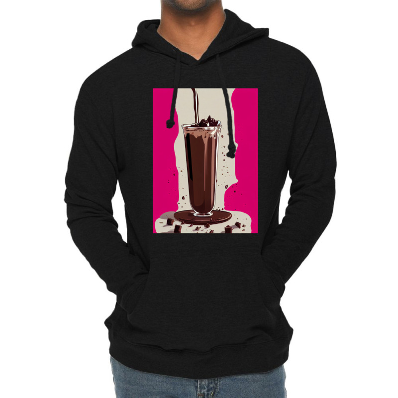 Chocolate Milkshake 1 Lightweight Hoodie by RommelRRaj | Artistshot