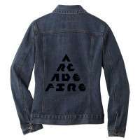 Arcade Fire Ladies Denim Jacket | Artistshot