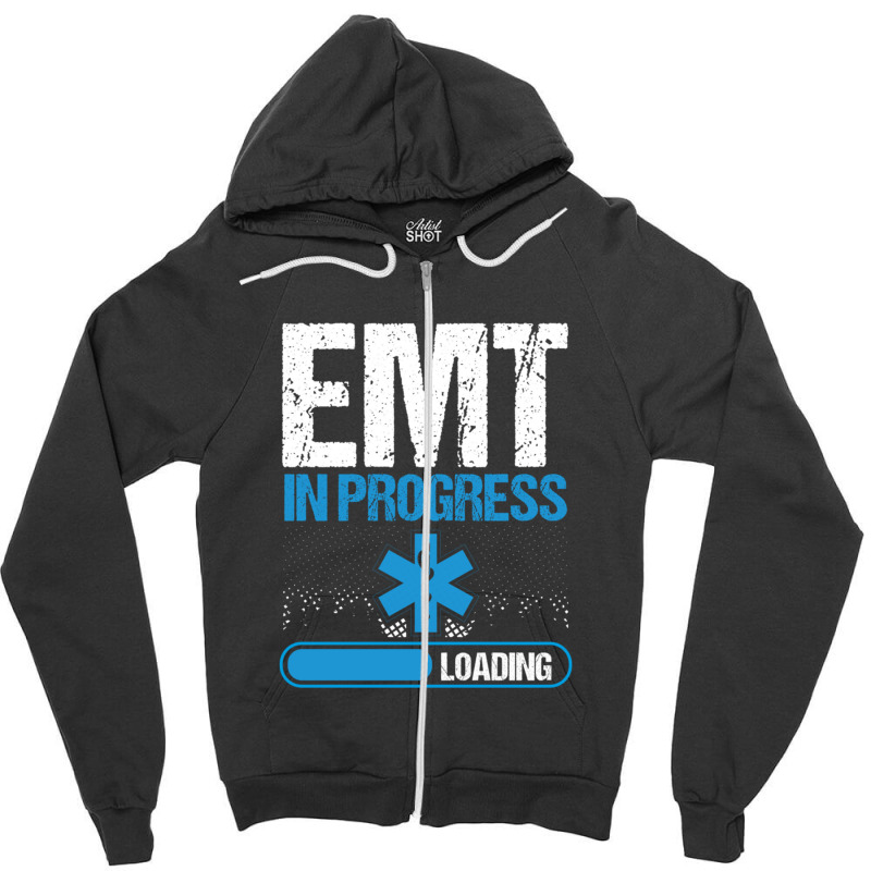 Emergency Medical Technician School Graduate Emt Student Pullover Hood Zipper Hoodie | Artistshot