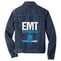 Emergency Medical Technician School Graduate Emt Student Pullover Hood Men Denim Jacket | Artistshot