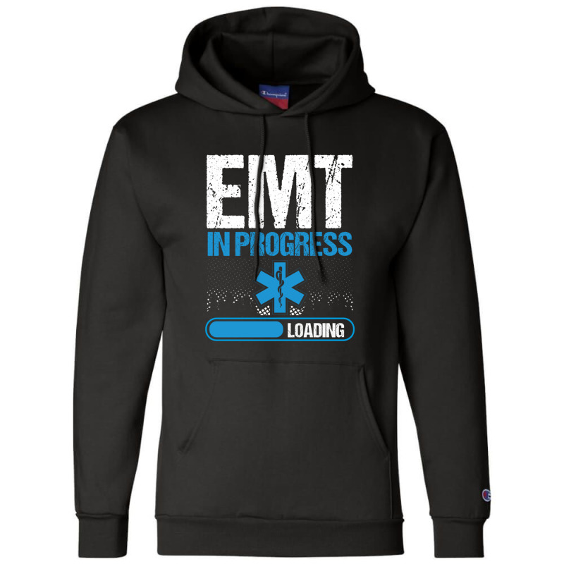 Emergency Medical Technician School Graduate Emt Student Pullover Hood Champion Hoodie | Artistshot