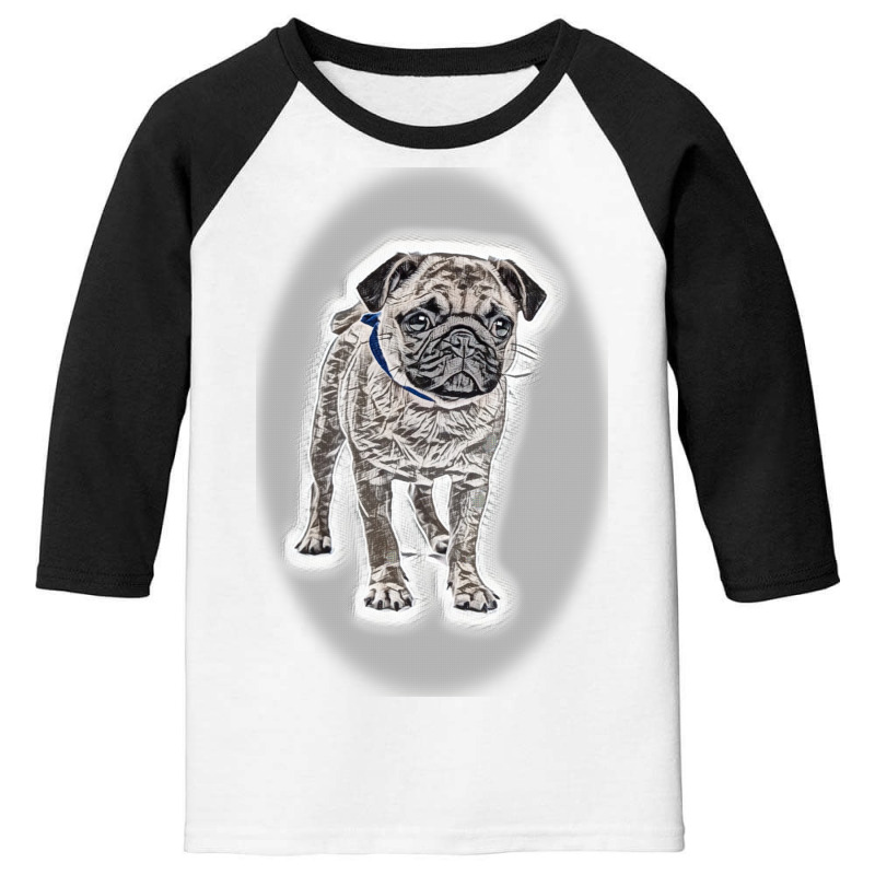 Different Dogs Looking Up Isond Youth 3/4 Sleeve by Kemnabi | Artistshot