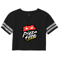 Pizza Time Scorecard Crop Tee | Artistshot