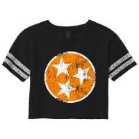 Orange White Tennessee Flag Hoodie Vintage Hooded Sweatshirt Scorecard Crop Tee | Artistshot