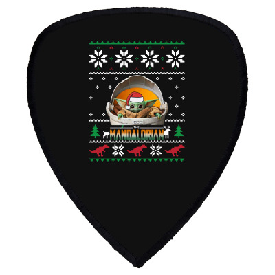 The Mandalorian Ugly Christmas Sweater   For Dark Shield S Patch Designed By Paulscott Art