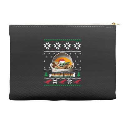 The Mandalorian Ugly Christmas Sweater   For Dark Accessory Pouches Designed By Paulscott Art