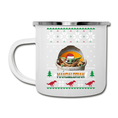 The Mandalorian Ugly Christmas Sweater   For Dark Camper Cup Designed By Paulscott Art