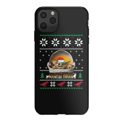 The Mandalorian Ugly Christmas Sweater   For Dark Iphone 11 Pro Max Case Designed By Paulscott Art