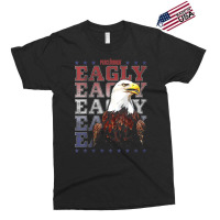 Womens Peacemaker Eagly Text Stack V Neck T Shirt Exclusive T-shirt | Artistshot