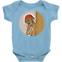 Dog And Cat Together. Dog Hughome. Friendship Baby Bodysuit | Artistshot