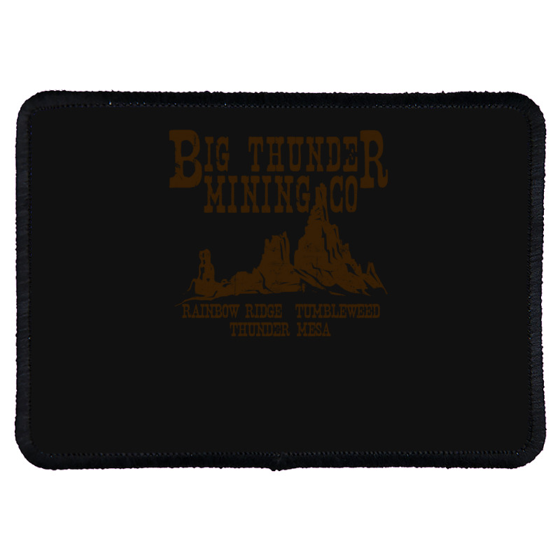 Big Thunder Mining Co Rectangle Patch | Artistshot