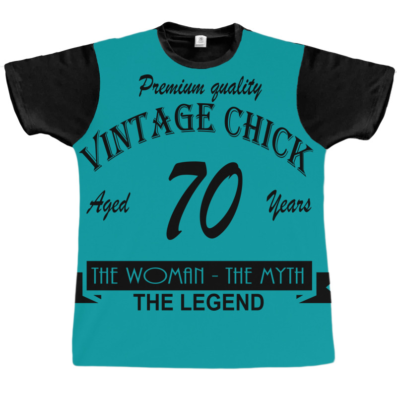 Wintage Chick 70 Graphic T-shirt | Artistshot
