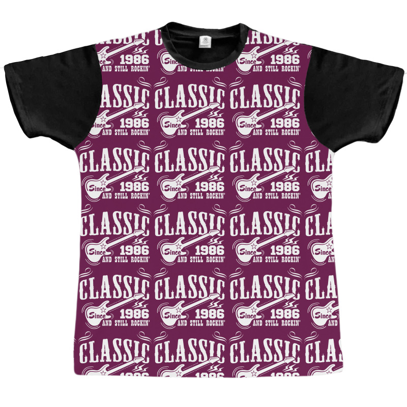 Classic Since 1986 Graphic T-shirt | Artistshot