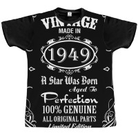 Premium Vintage Made In 1949 Graphic T-shirt | Artistshot