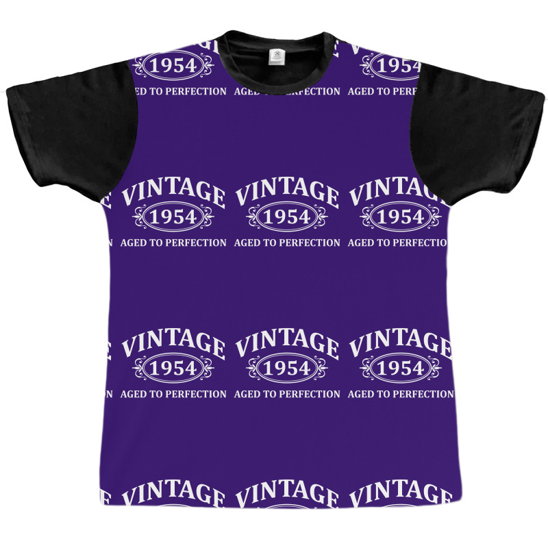 Vintage 1954 Aged To Perfection Graphic T-shirt | Artistshot