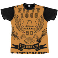 Life Begins At Fifty 1966 The Birth Of Legends Graphic T-shirt | Artistshot