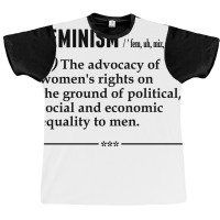 Feminism Noun Graphic T-shirt | Artistshot