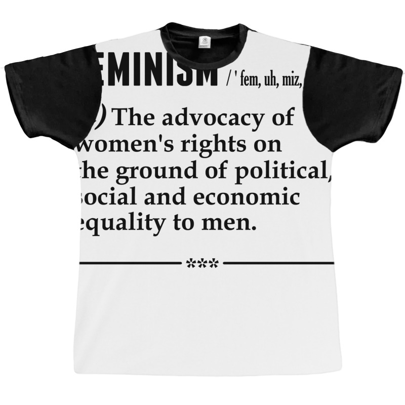 Feminism Noun Graphic T-shirt | Artistshot