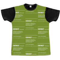 Chemist Noun Graphic T-shirt | Artistshot