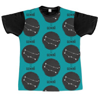 Minimal Gemini Zodiac Sign Graphic T-shirt | Artistshot