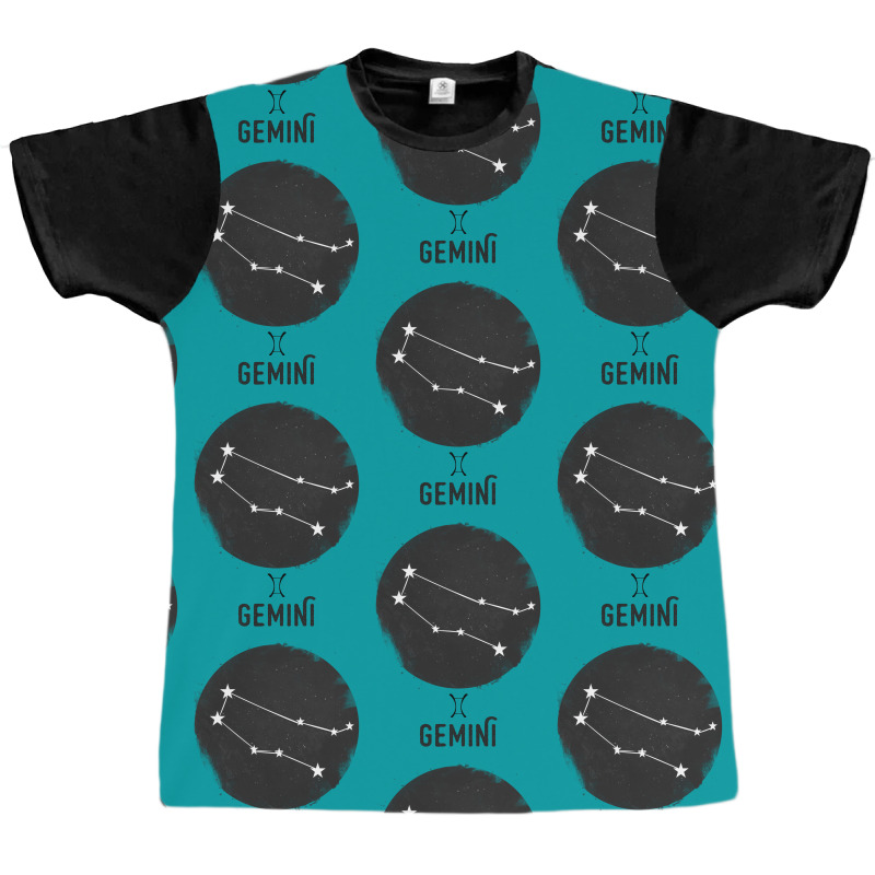 Minimal Gemini Zodiac Sign Graphic T-shirt | Artistshot