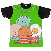 Breakfast Graphic T-shirt | Artistshot